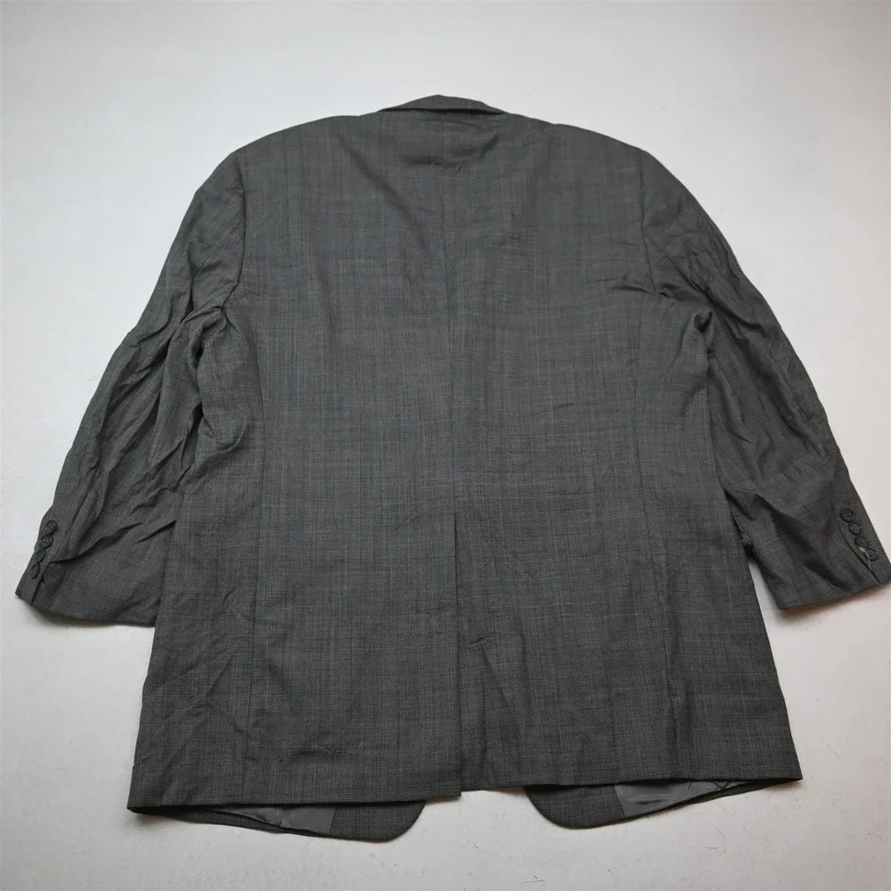 Austin Reed 44R 36x30 Gray Glenn Check Wool Mens Jacket Pants Suit